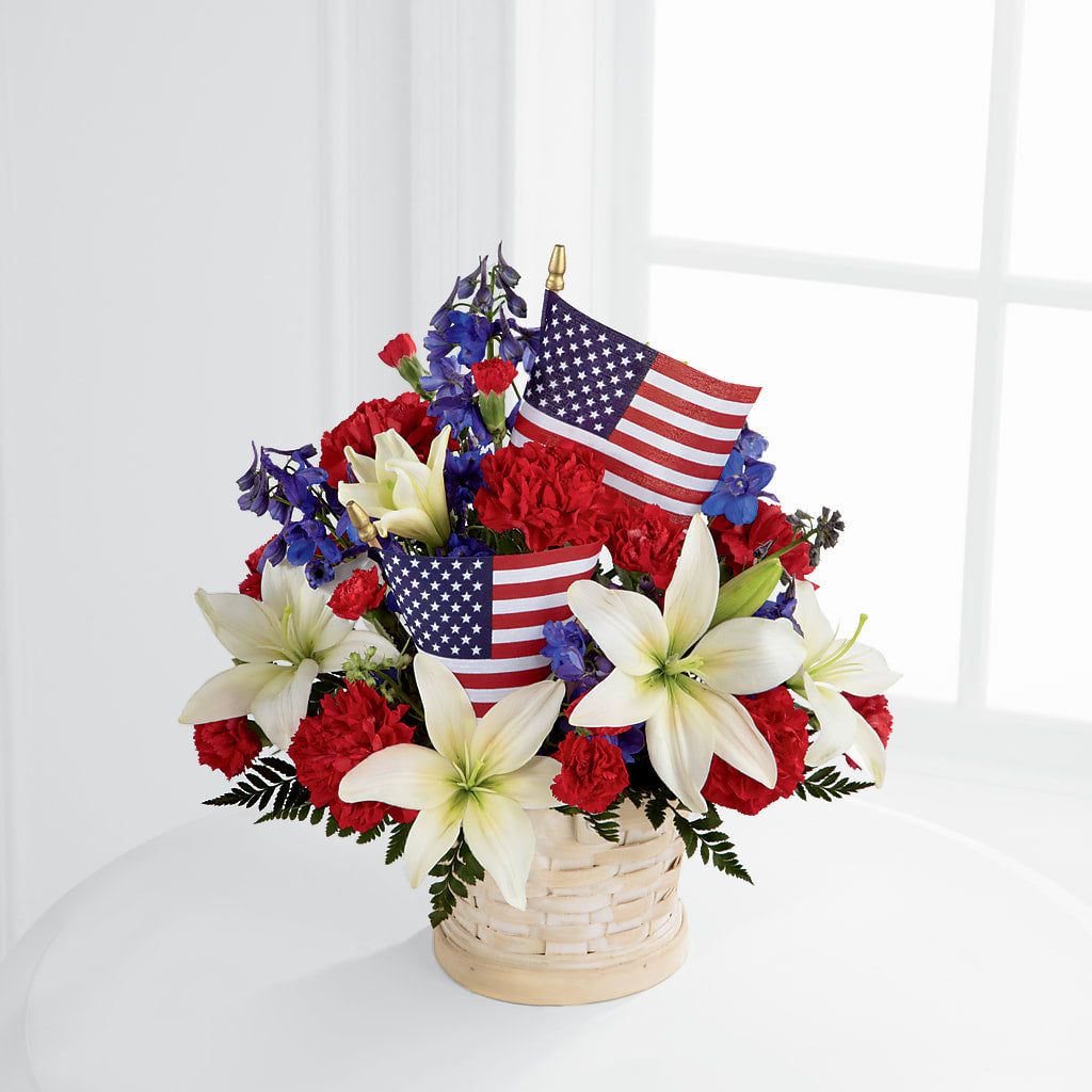 American Glory Bouquet – Forget-me-not Florist, Fort Recovery OH