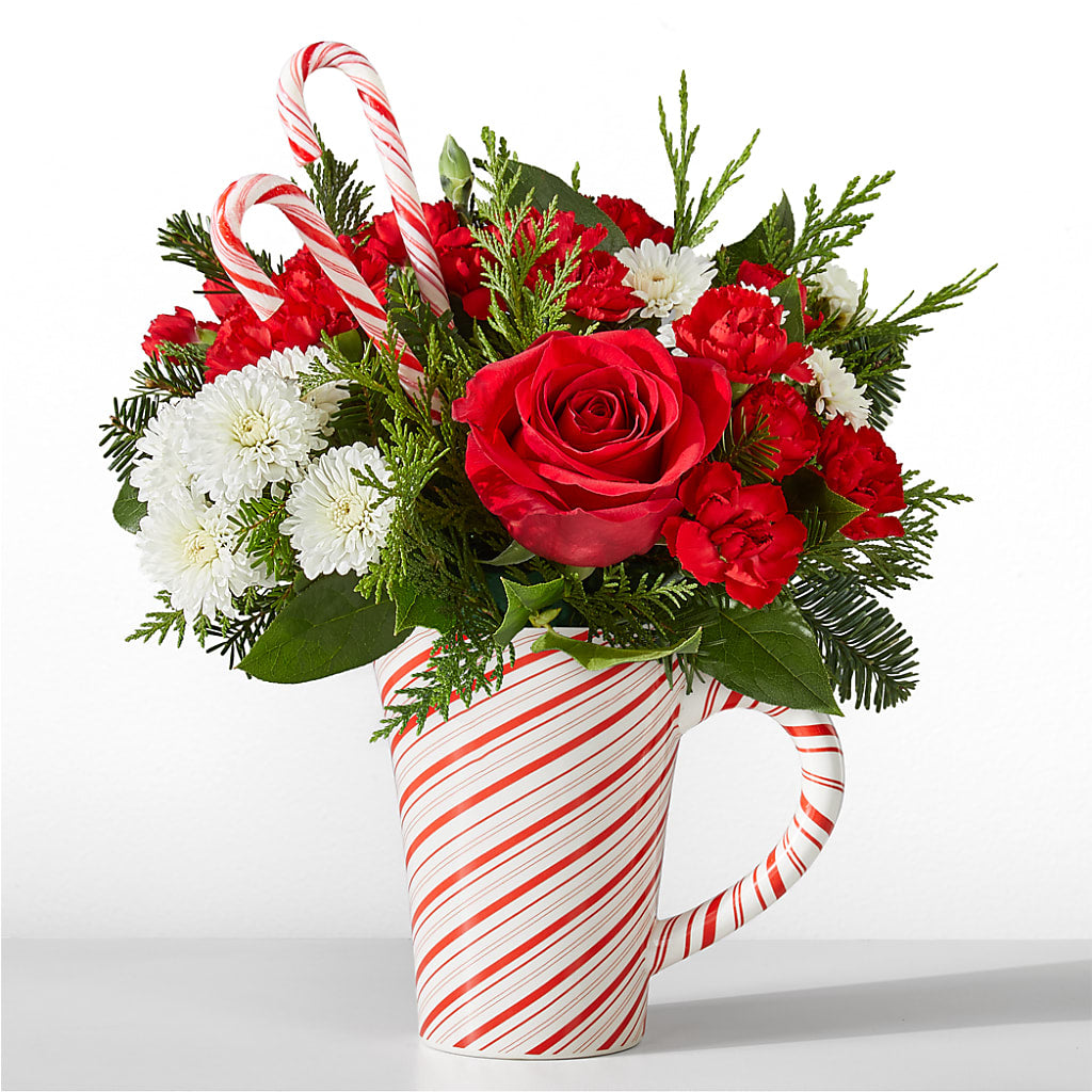 Peppermint Swirl Mug – Forget-me-not Florist, Fort Recovery OH