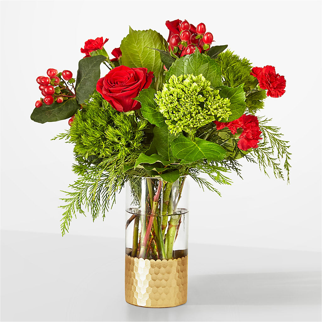 Plaid Throw Bouquet – Forget-me-not Florist, Fort Recovery OH