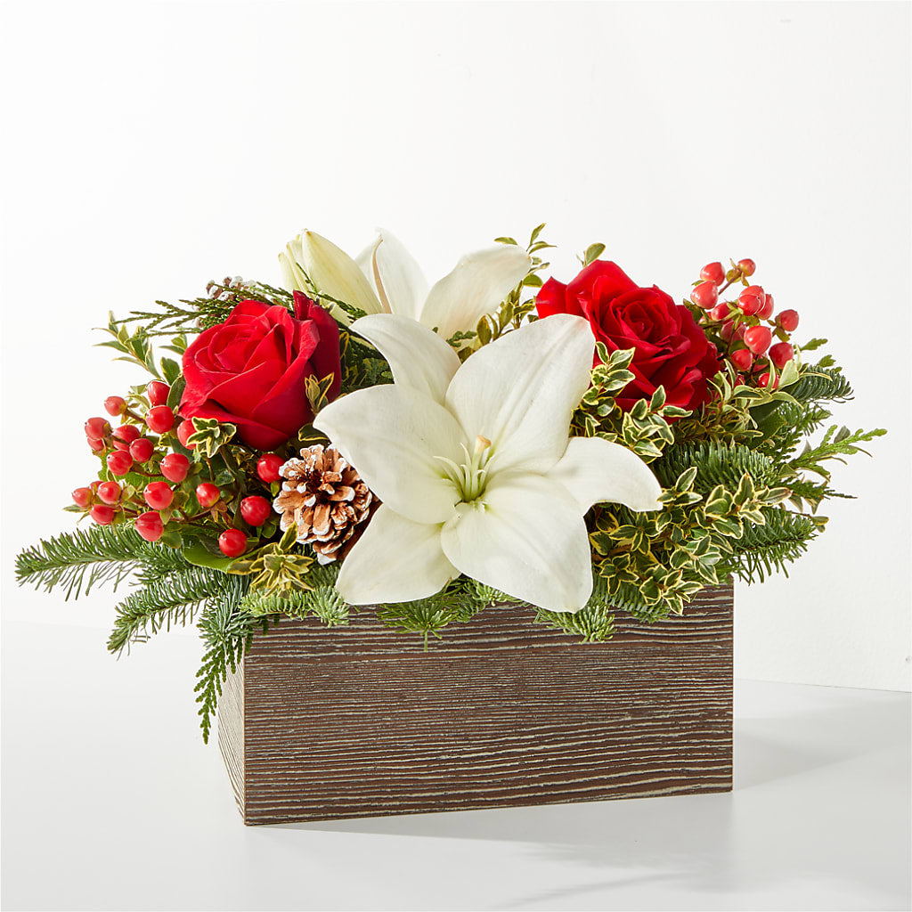 Snowy Wonderland Bouquet – Forget-me-not Florist, Fort Recovery OH