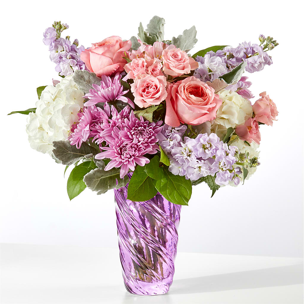 Silver Lining Bouquet – Forget-me-not Florist, Fort Recovery OH