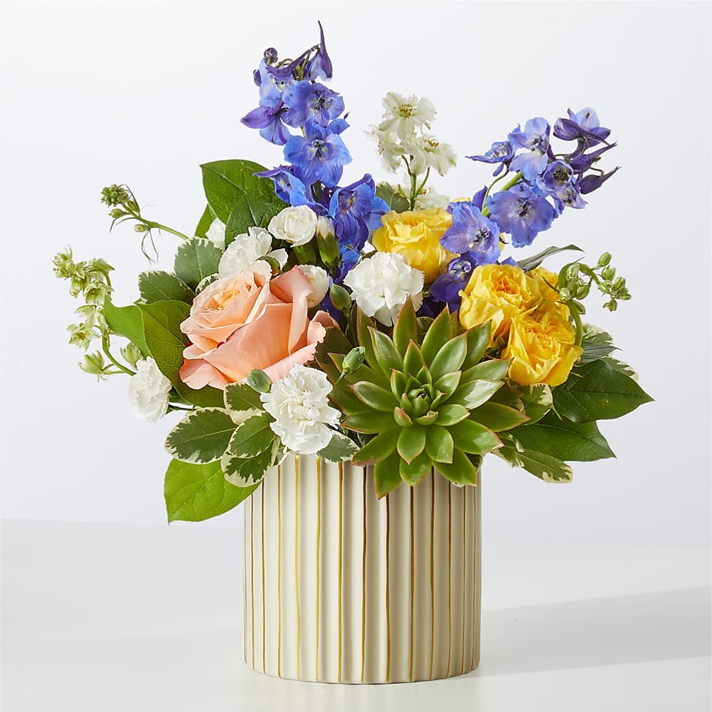 Cobalt Reverie Bouquet – Forget-me-not Florist, Fort Recovery OH