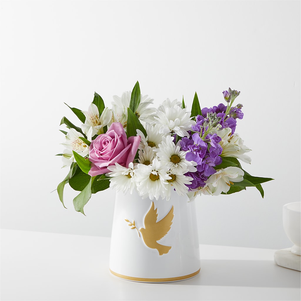 Garden of Peace Bouquet – Forget-me-not Florist, Fort Recovery OH
