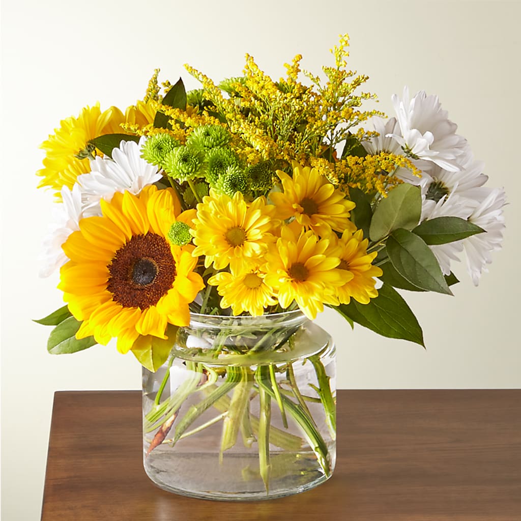 Hello Sunshine Bouquet – Forget-me-not Florist, Fort Recovery OH