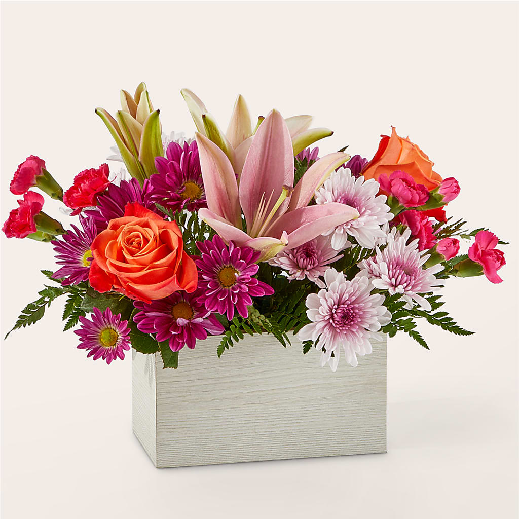 Light of My Life Box Bouquet – Forget-me-not Florist, Fort Recovery OH