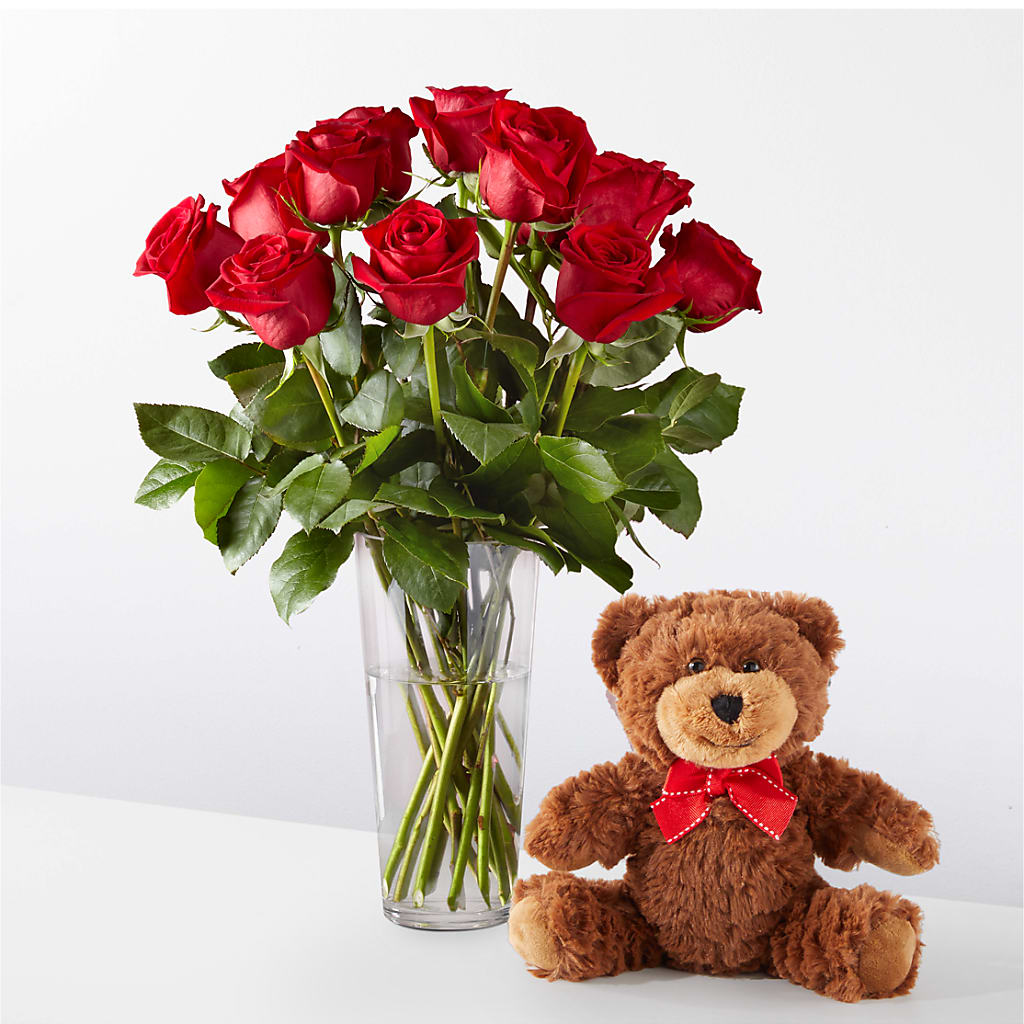 Romantic Long Stem Red Rose Bouquet Bundles – Forget-me-not Florist, Fort Recovery OH