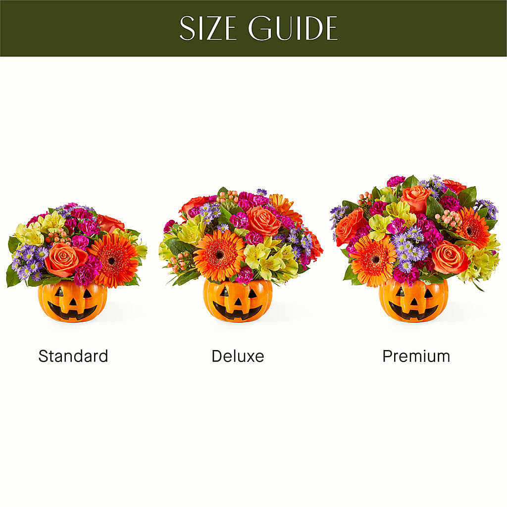 Tricks & Treats Pumpkin – Forget-me-not Florist, Fort Recovery OH