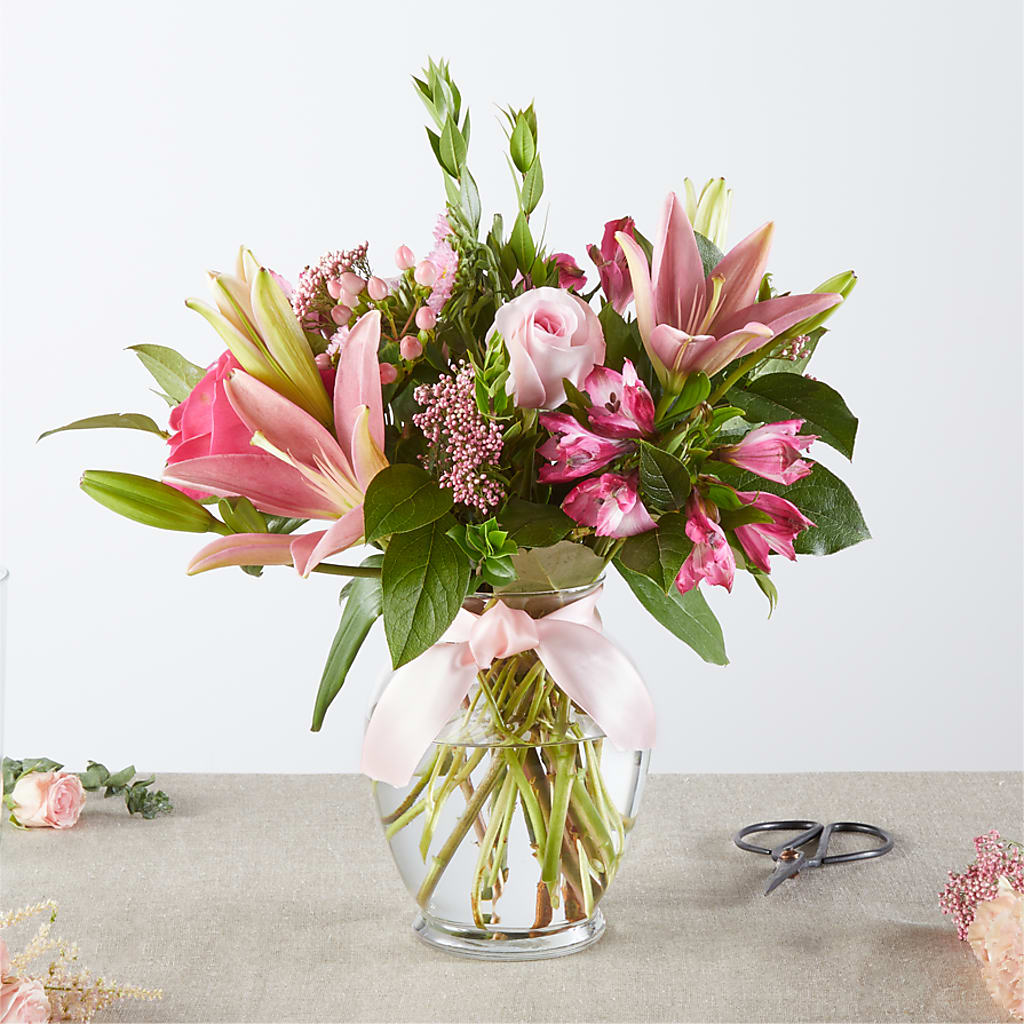 Pink Ribbon - A Florist Original – Forget-me-not Florist, Fort Recovery OH