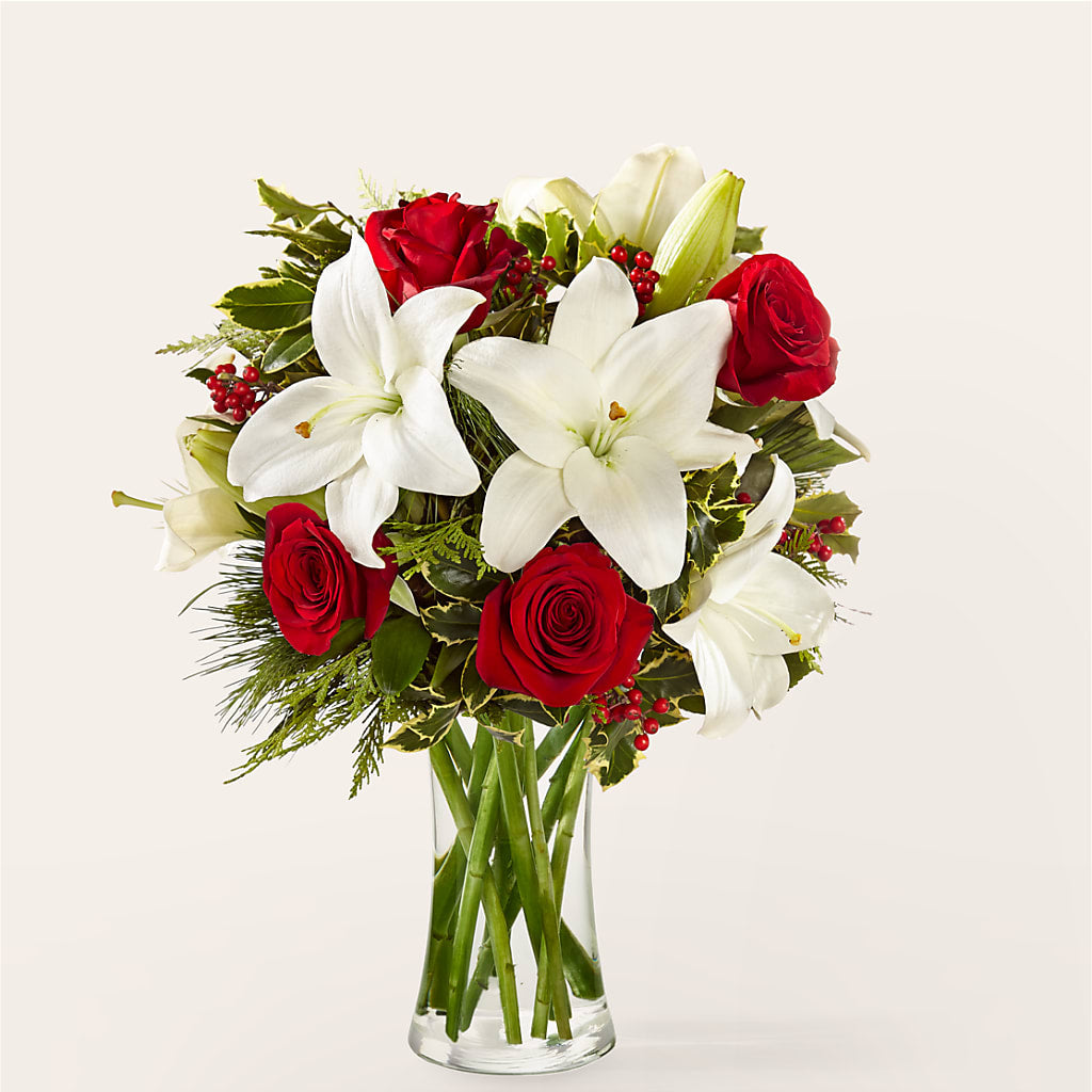 Sparkling Snowflakes Bouquet – Forget-me-not Florist, Fort Recovery OH