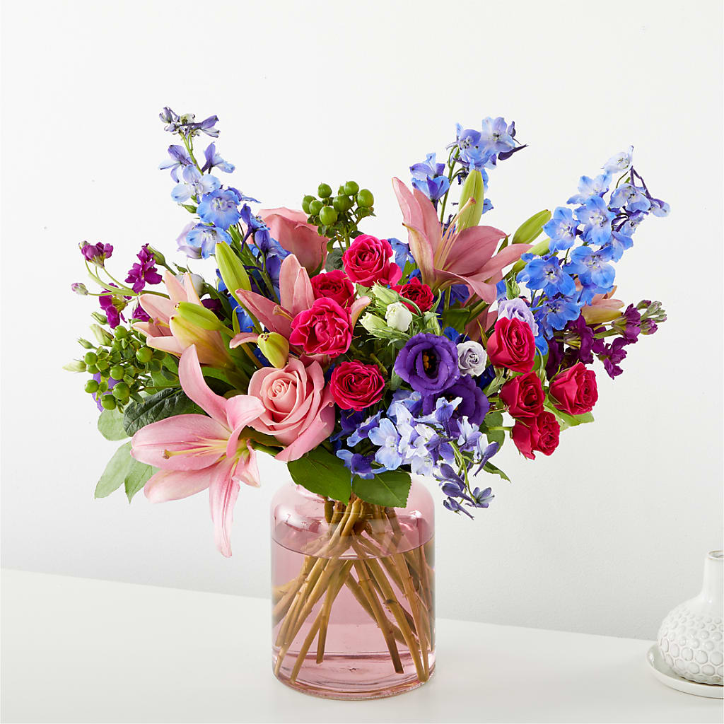 Breezy Meadows Bouquet – Forget-me-not Florist, Fort Recovery OH