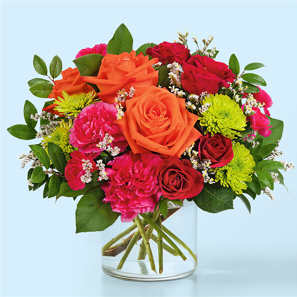 Colorful Carnival Bouquet – Forget-me-not Florist, Fort Recovery OH