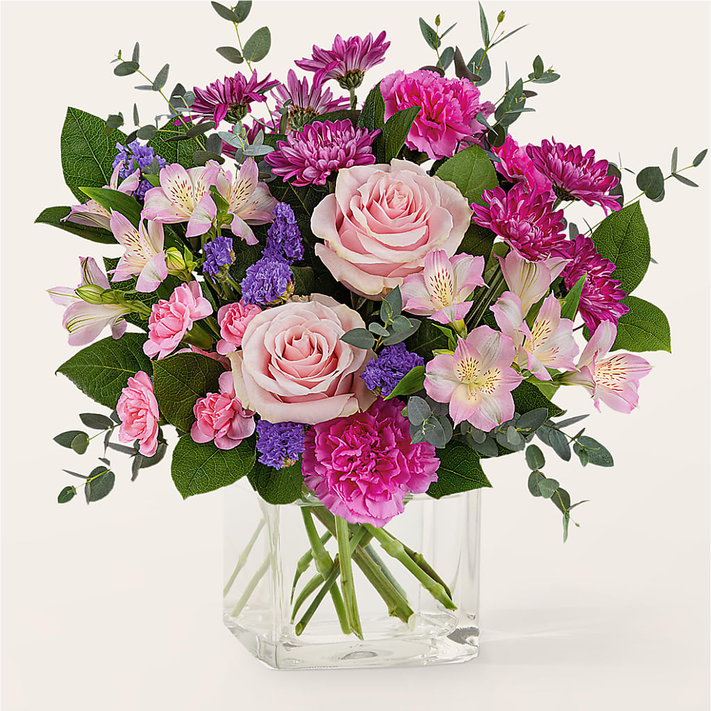 Rosy Radiance Bouquet – Forget-me-not Florist, Fort Recovery OH