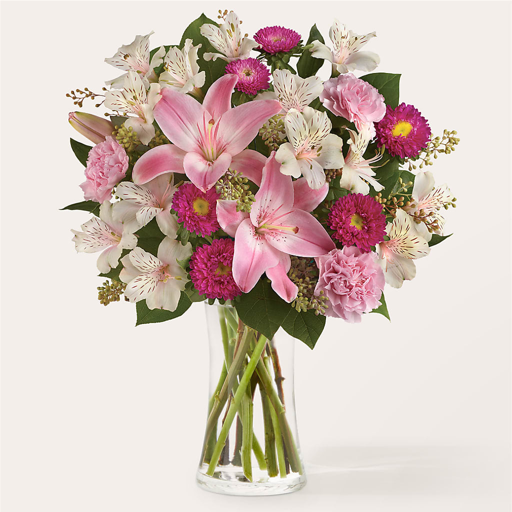 Feeling Fuchsia Bouquet – Forget-me-not Florist, Fort Recovery OH