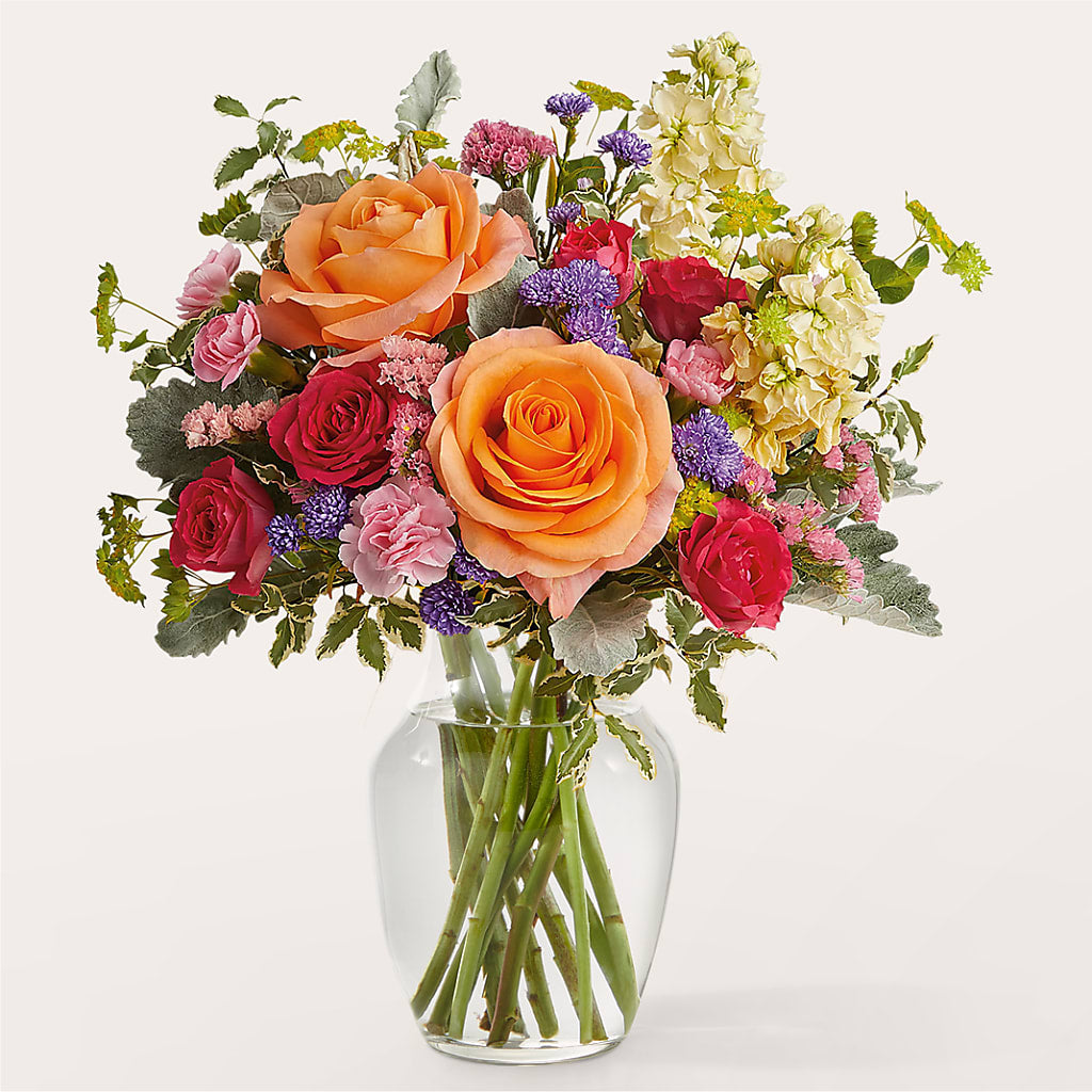 Tangerine Tango Bouquet – Forget-me-not Florist, Fort Recovery OH