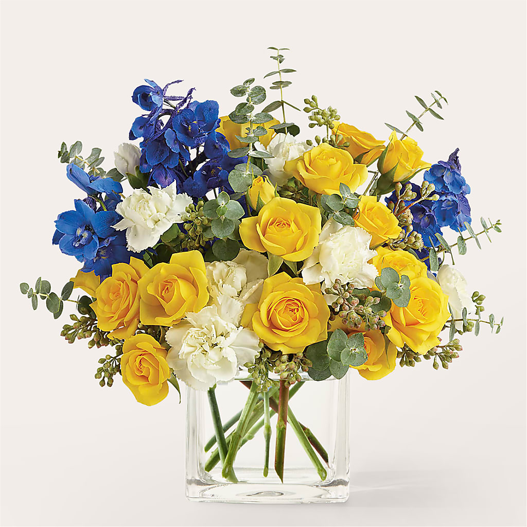 Sparkling Citrine Bouquet – Forget-me-not Florist, Fort Recovery OH