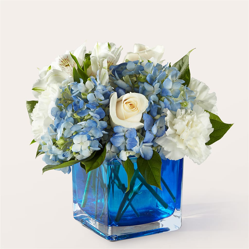 Soothing Waters Bouquet – Forget-me-not Florist, Fort Recovery OH