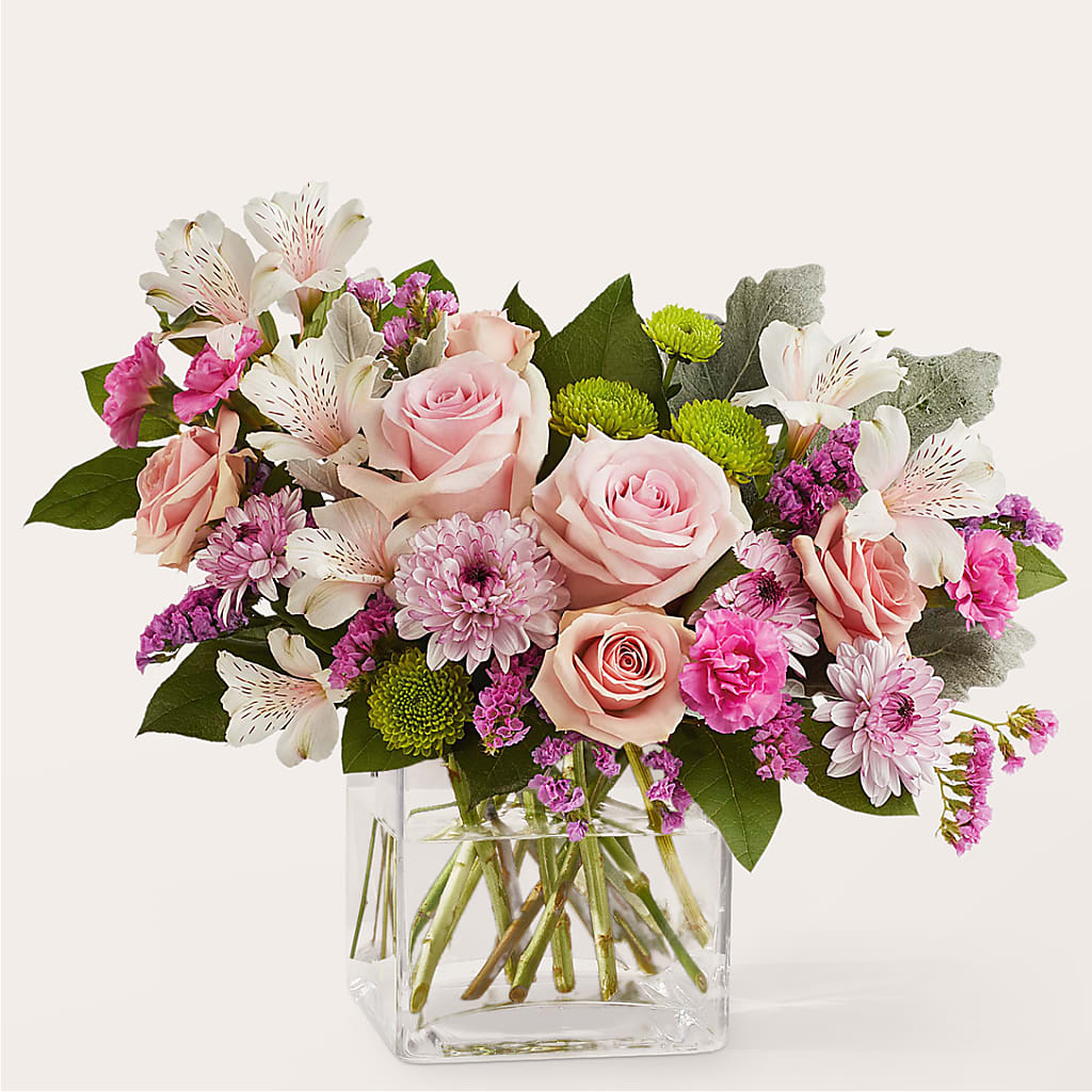 Pink Suede Bouquet – Forget-me-not Florist, Fort Recovery OH