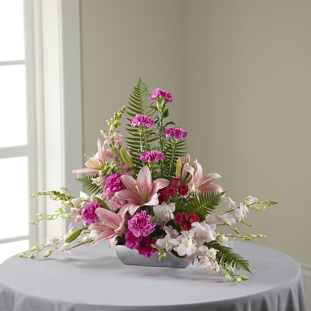 Uplifting Moments Arrangement – Forget-me-not Florist, Fort Recovery OH