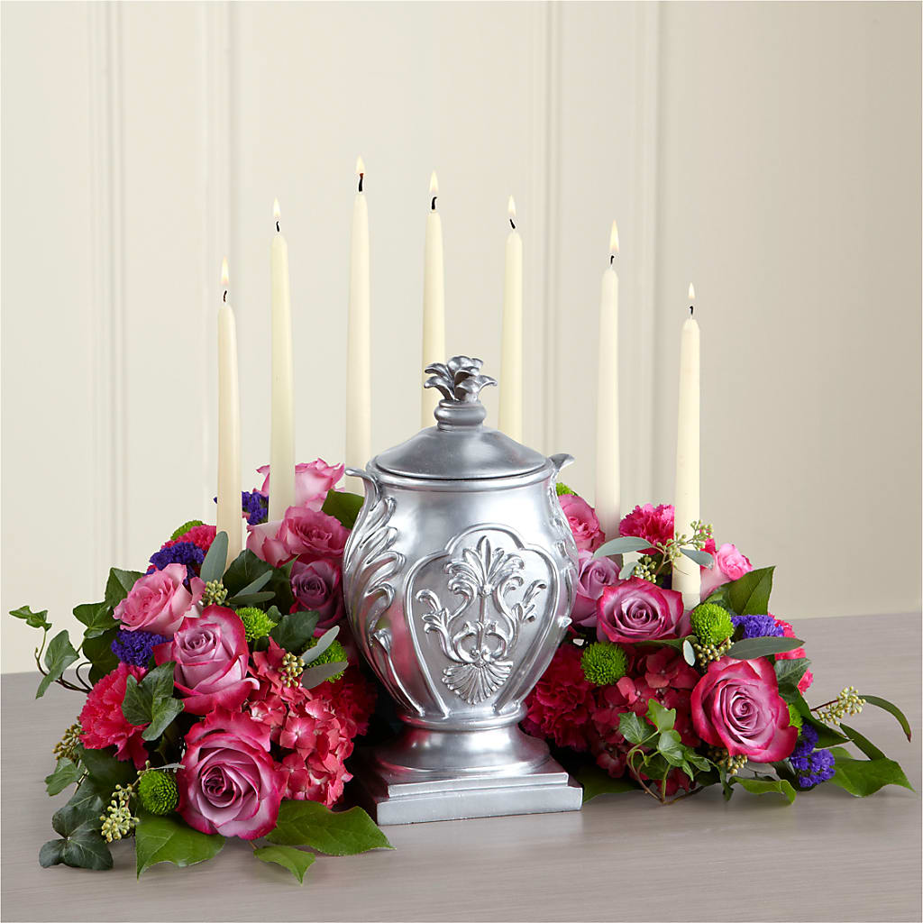 Peaceful Thoughts Arrangement – Forget-me-not Florist, Fort Recovery OH