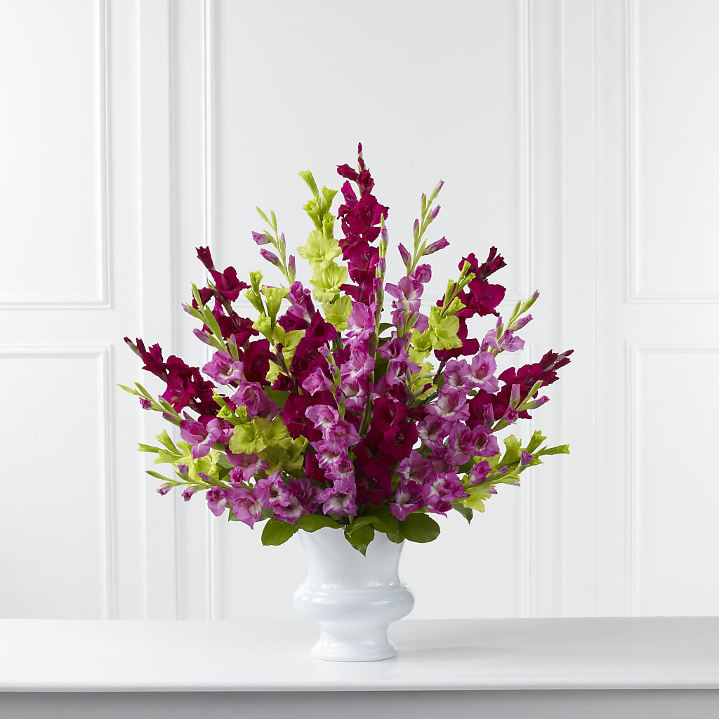 Solemn Offering Arrangement – Forget-me-not Florist, Fort Recovery OH
