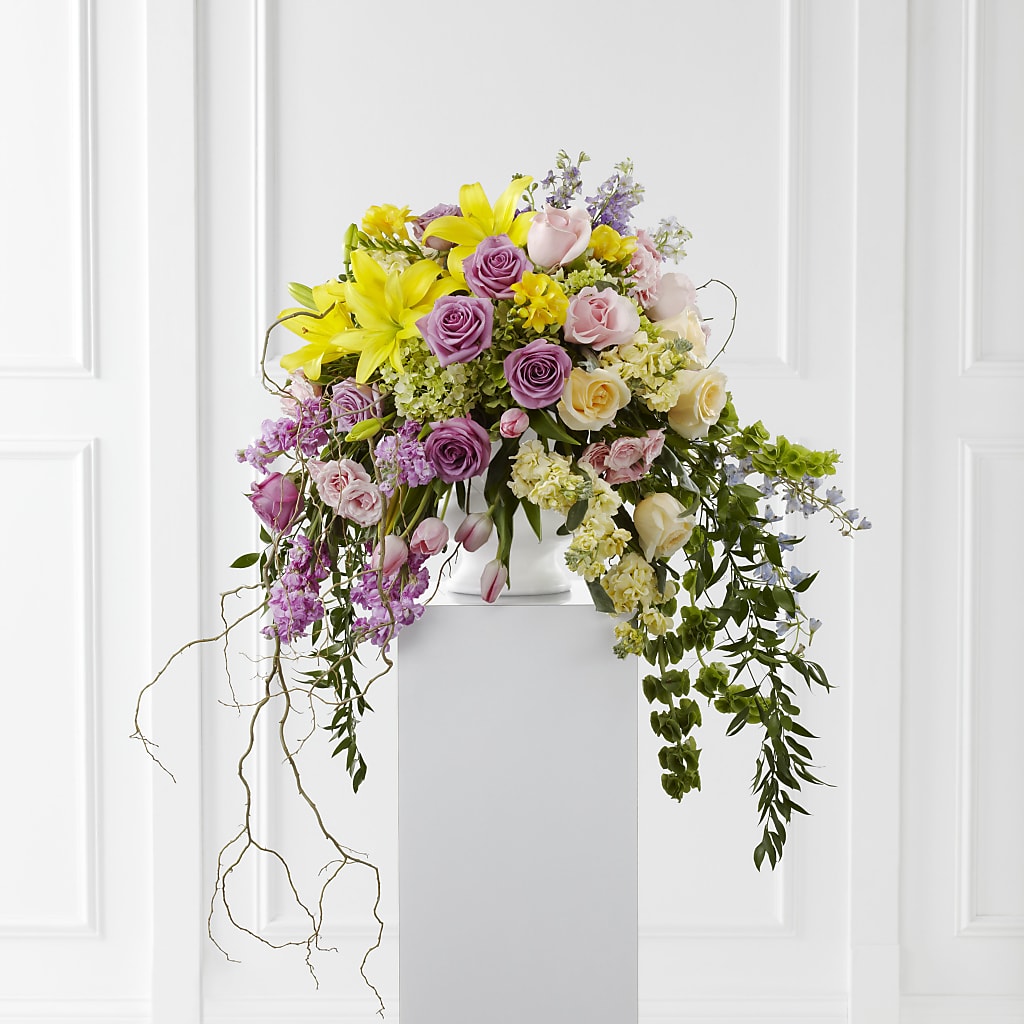 Display of Affection Arrangement – Forget-me-not Florist, Fort Recovery OH