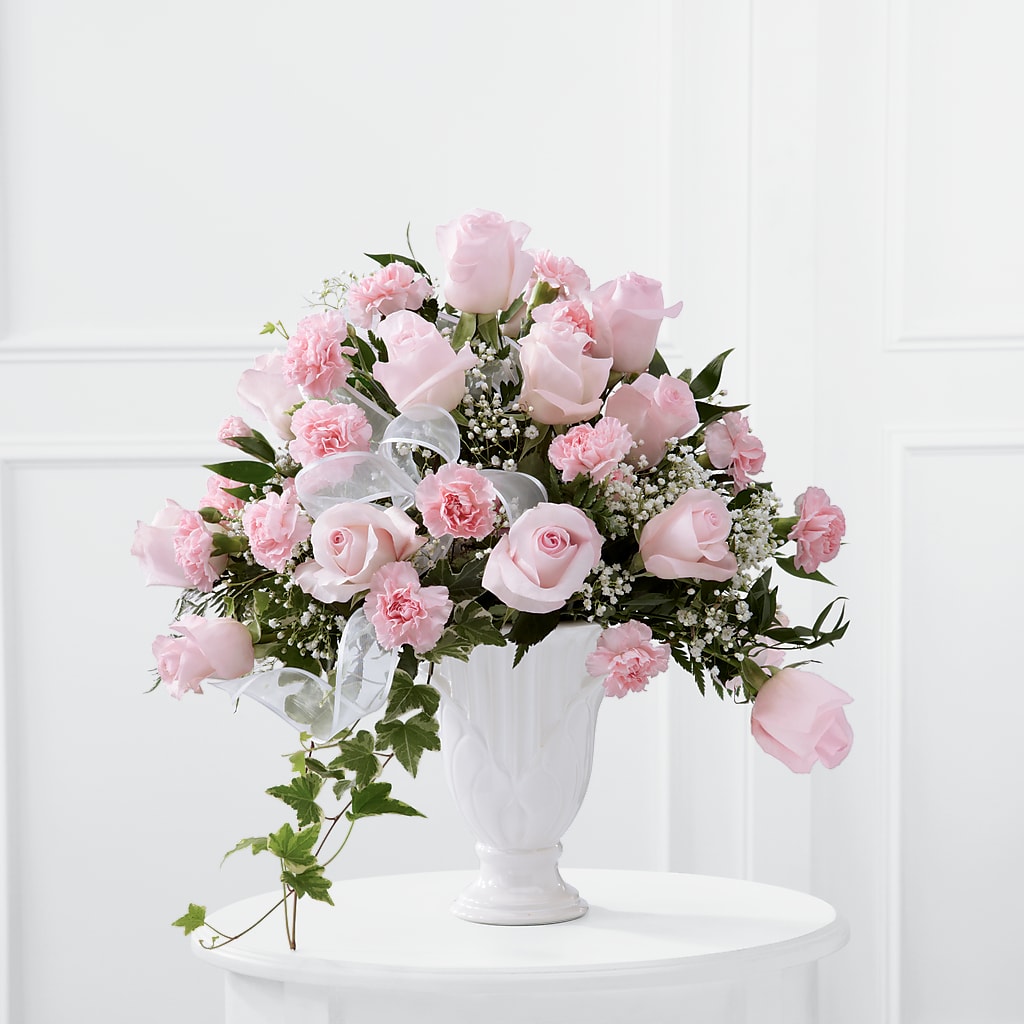 Deepest Sympathy Arrangement – Forget-me-not Florist, Fort Recovery OH