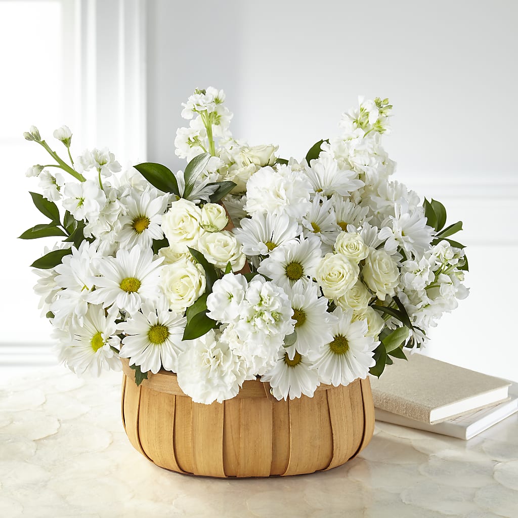 Graceful Garden Basket – Forget-me-not Florist, Fort Recovery OH
