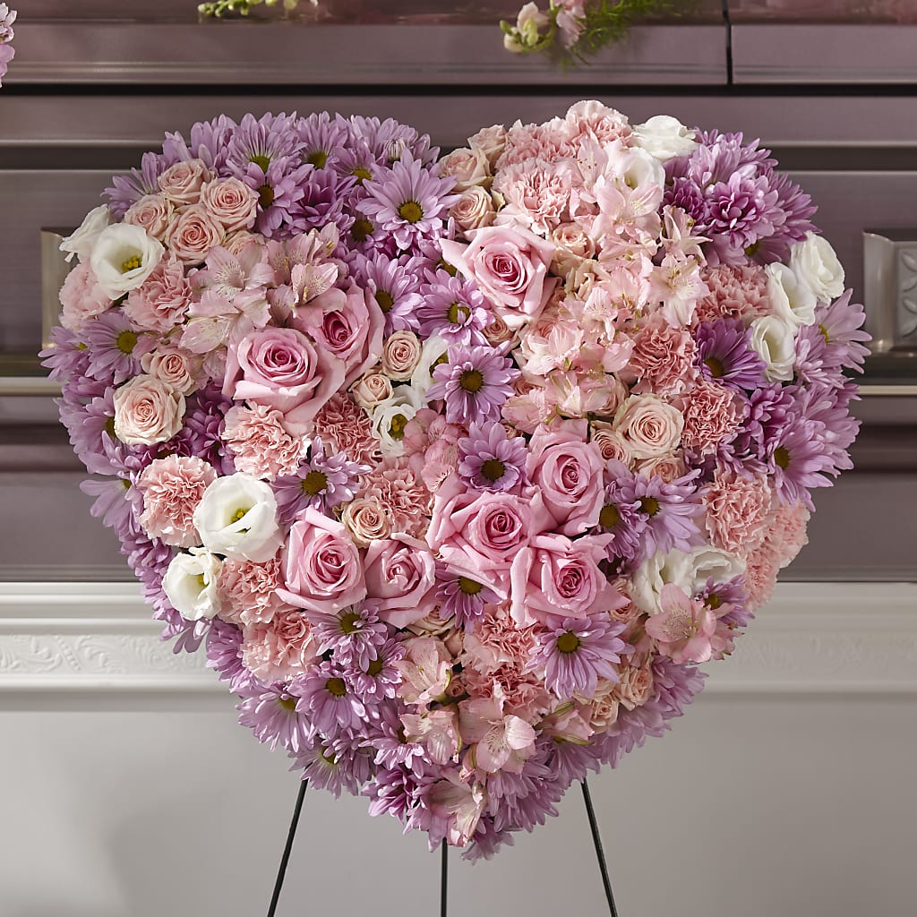 Heaven's Light Heart – Forget-me-not Florist, Fort Recovery OH