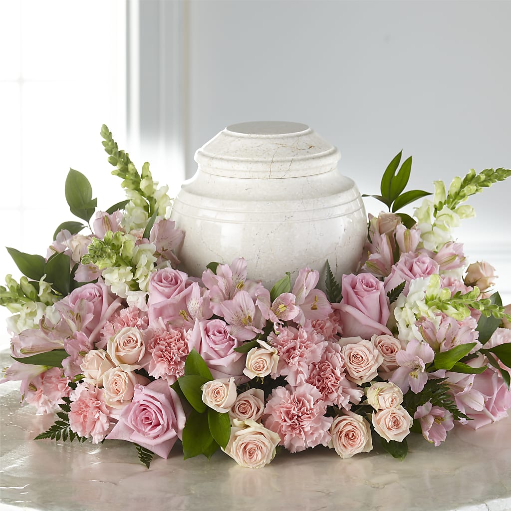 Blooms of Hope Cremation Adornment – Forget-me-not Florist, Fort Recovery OH