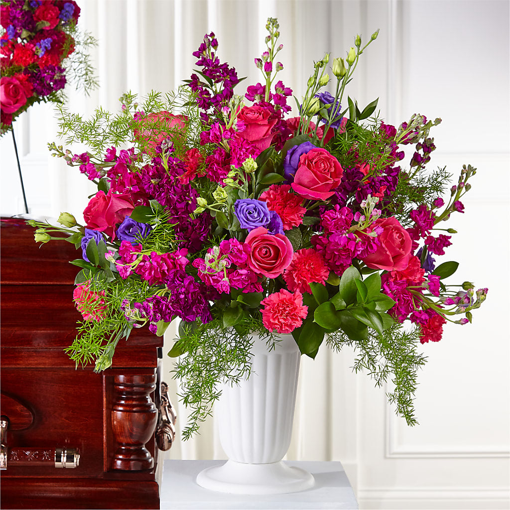 Eternal Day Arrangement – Forget-me-not Florist, Fort Recovery OH
