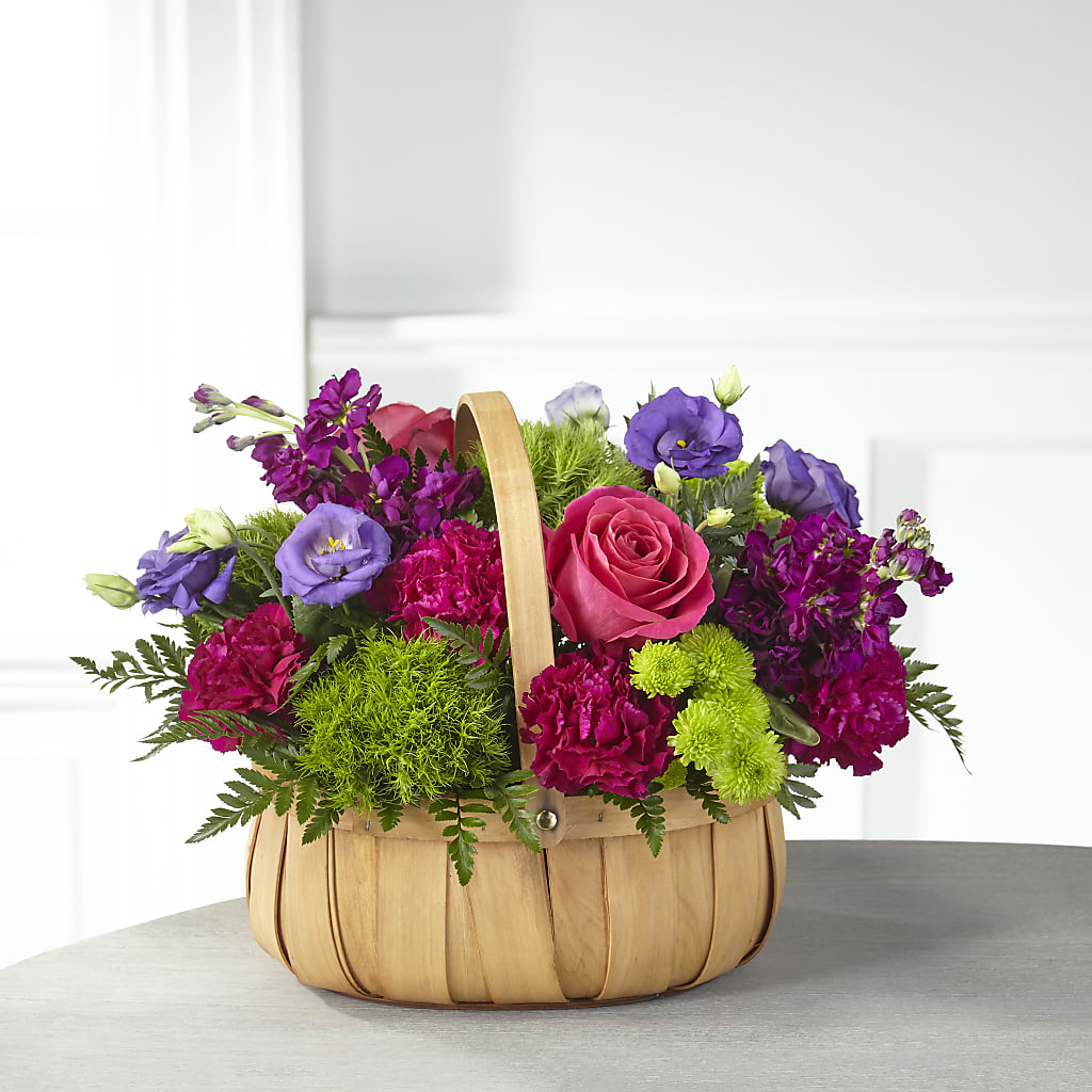 Serene Sanctuary Basket – Forget-me-not Florist, Fort Recovery OH