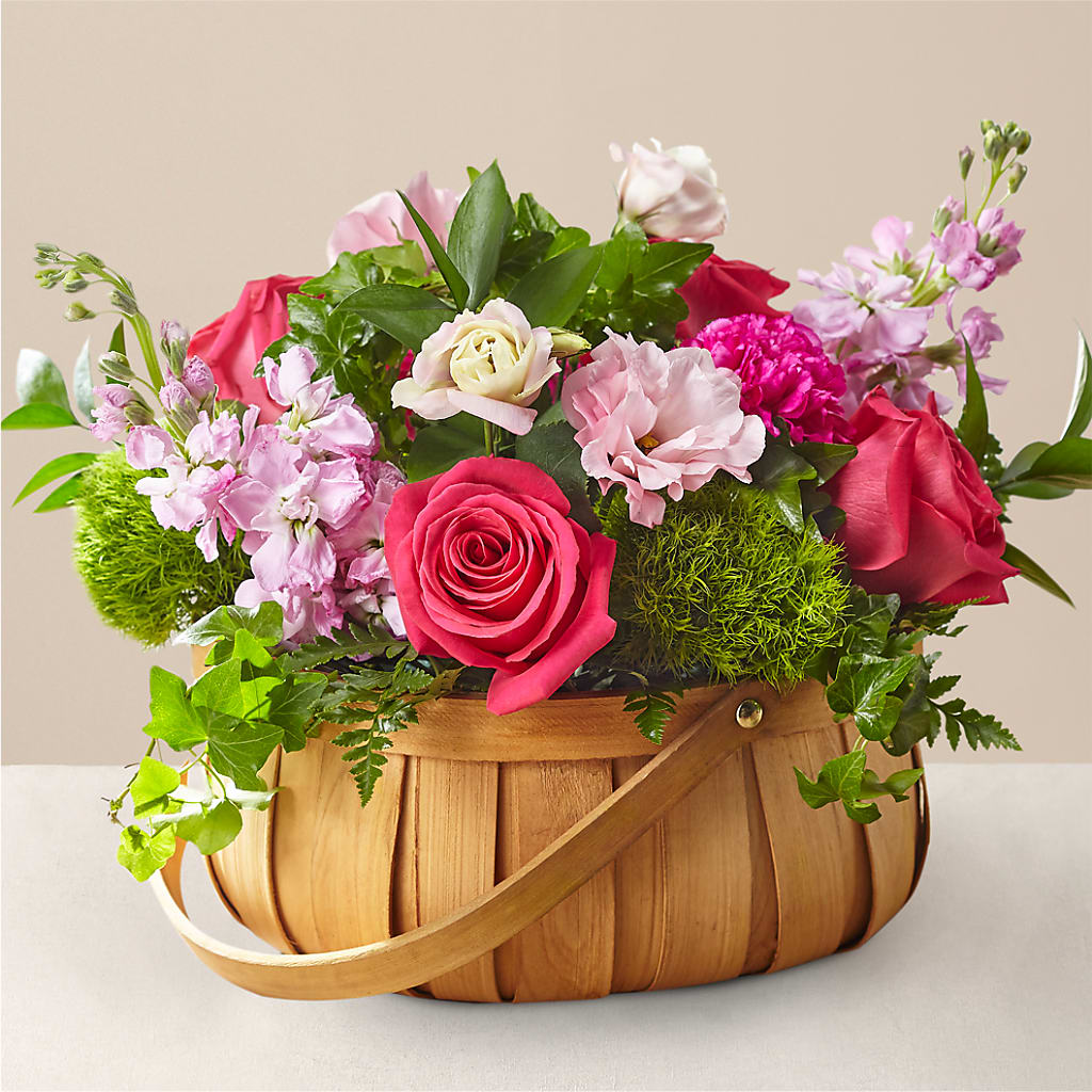 Radiance in Bloom Basket – Forget-me-not Florist, Fort Recovery OH