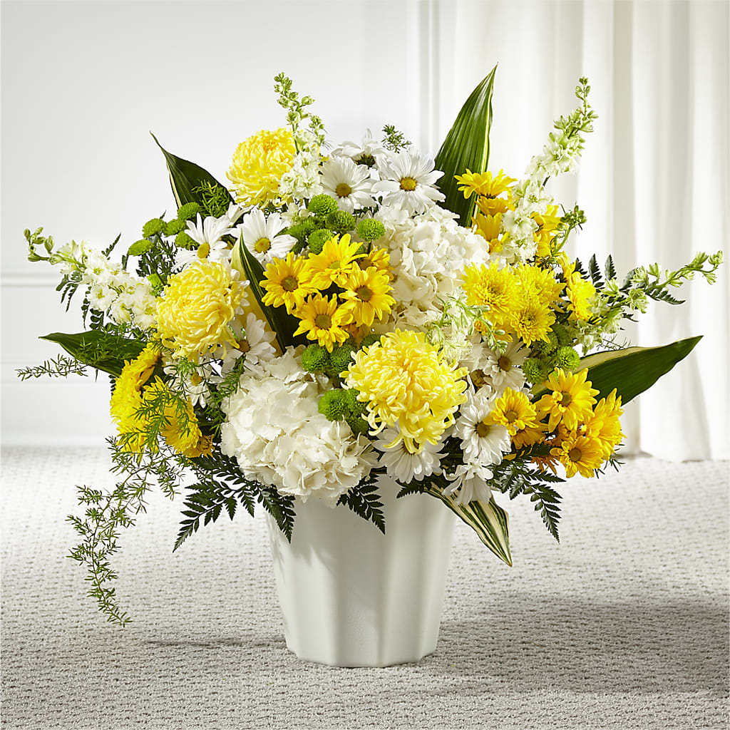 Unity & Grace Floor Basket – Forget-me-not Florist, Fort Recovery OH
