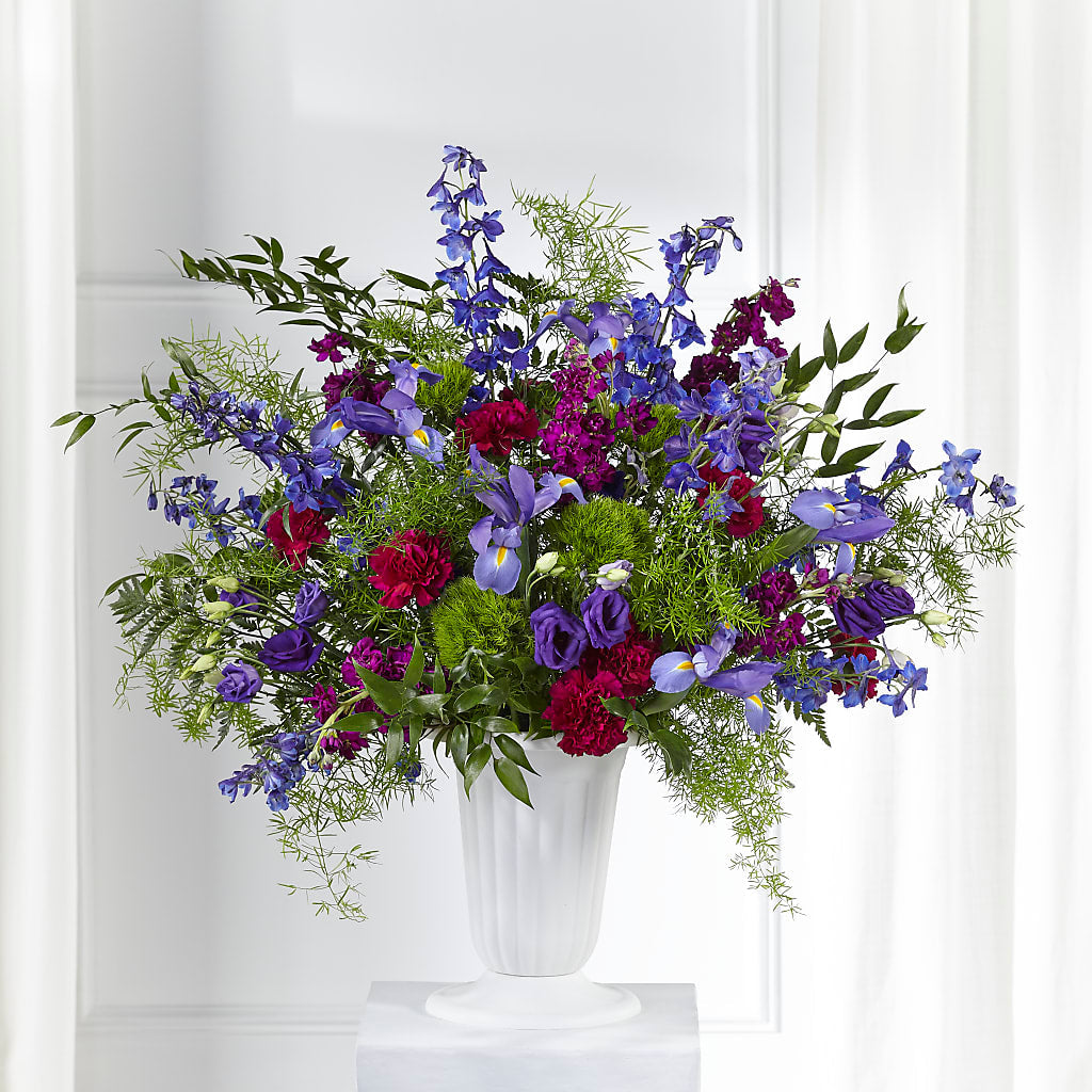 Memorial of Life Arrangement – Forget-me-not Florist, Fort Recovery OH