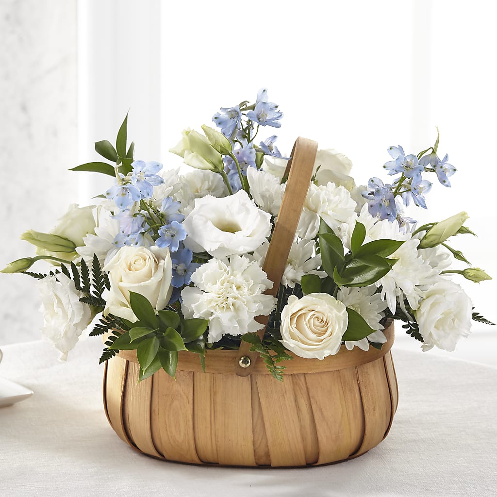 Sincerely Heartfelt Basket – Forget-me-not Florist, Fort Recovery OH