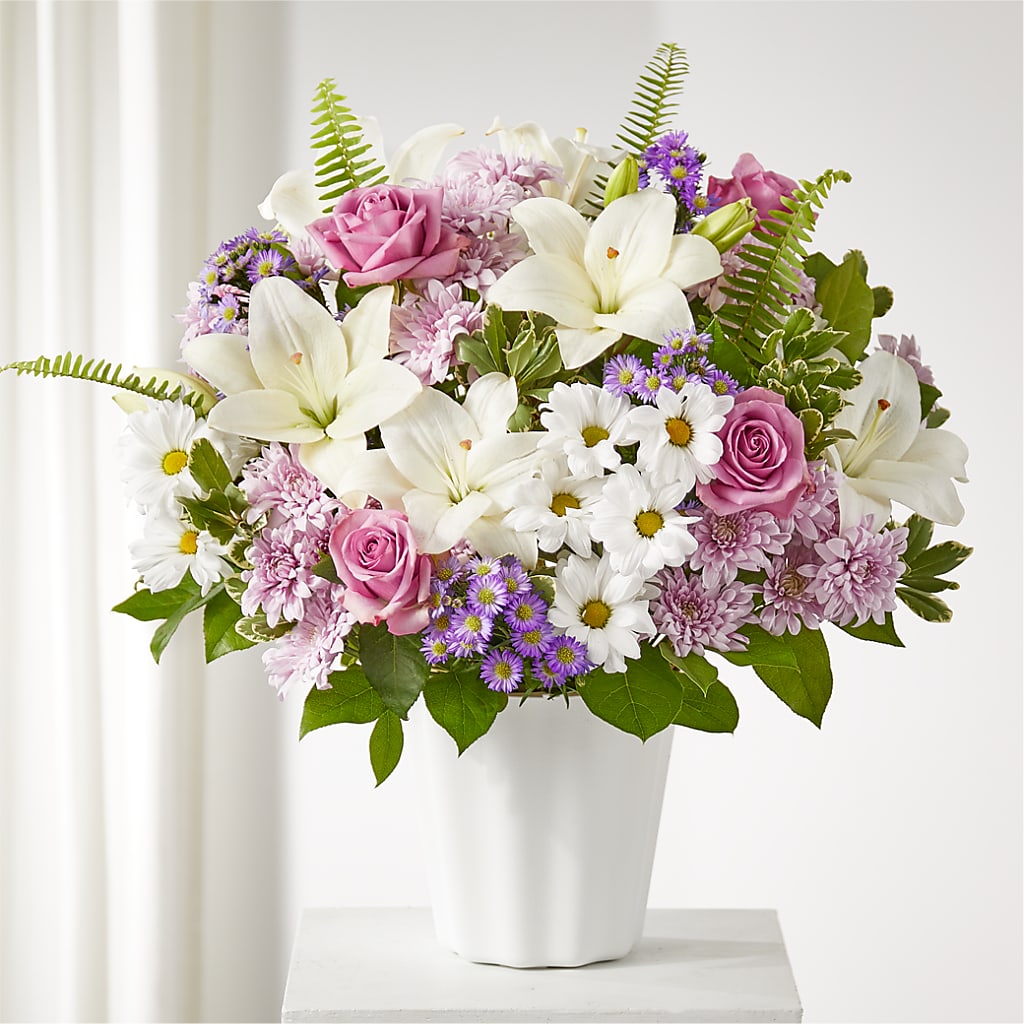Warmest Thoughts Tabletop Basket – Forget-me-not Florist, Fort Recovery OH