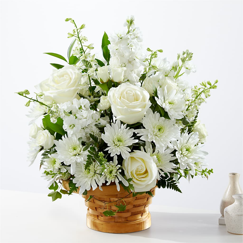 Heartfelt Condolences Arrangement – Forget-me-not Florist, Fort Recovery OH
