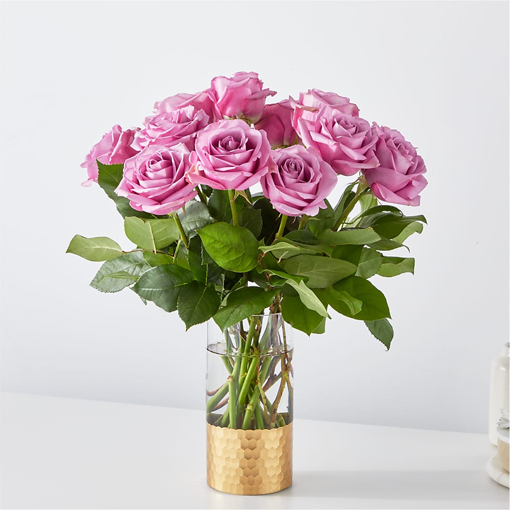 Secret Admirer Lavender Rose Bouquet – Forget-me-not Florist, Fort Recovery OH