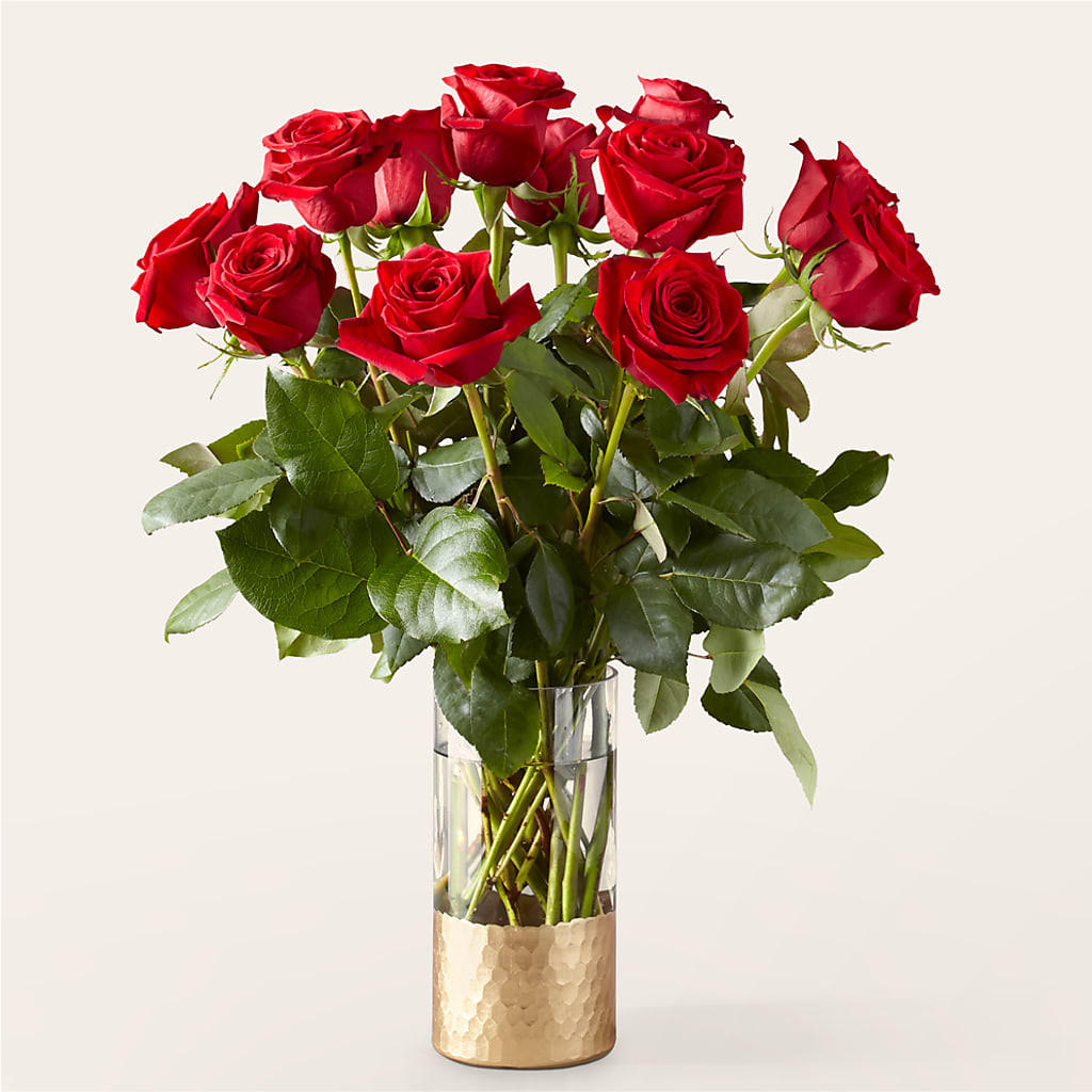 Classic Love Red Rose Bouquet – Forget-me-not Florist, Fort Recovery OH