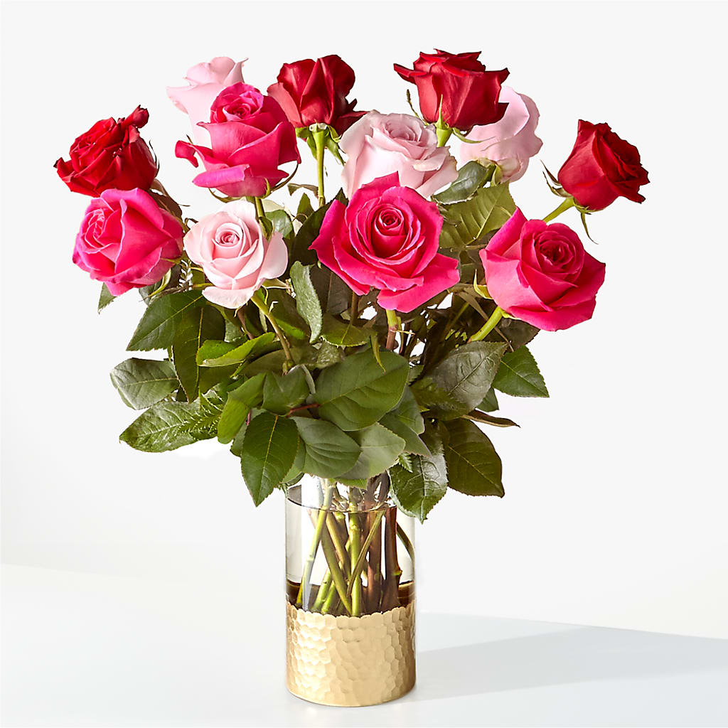 Love Notes Rose Bouquet – Forget-me-not Florist, Fort Recovery OH