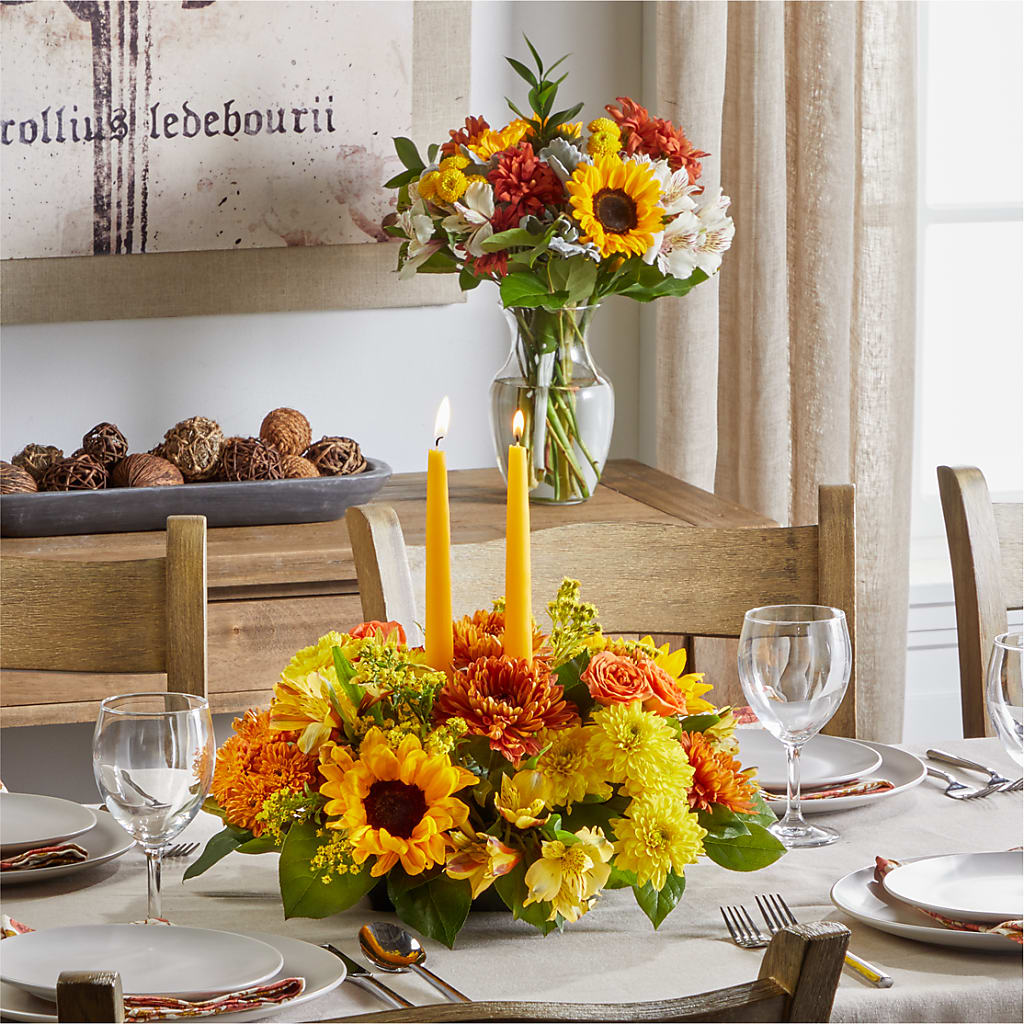 Golden Gathering Bundle – Forget-me-not Florist, Fort Recovery OH