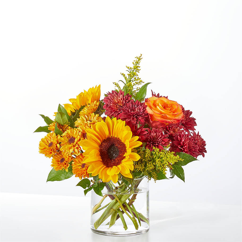 Flannel Scarf Bouquet – Forget-me-not Florist, Fort Recovery OH