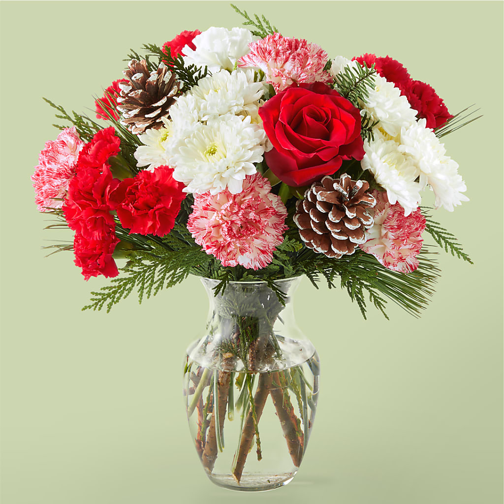 Candy Cane Lane Bouquet – Forget-me-not Florist, Fort Recovery OH