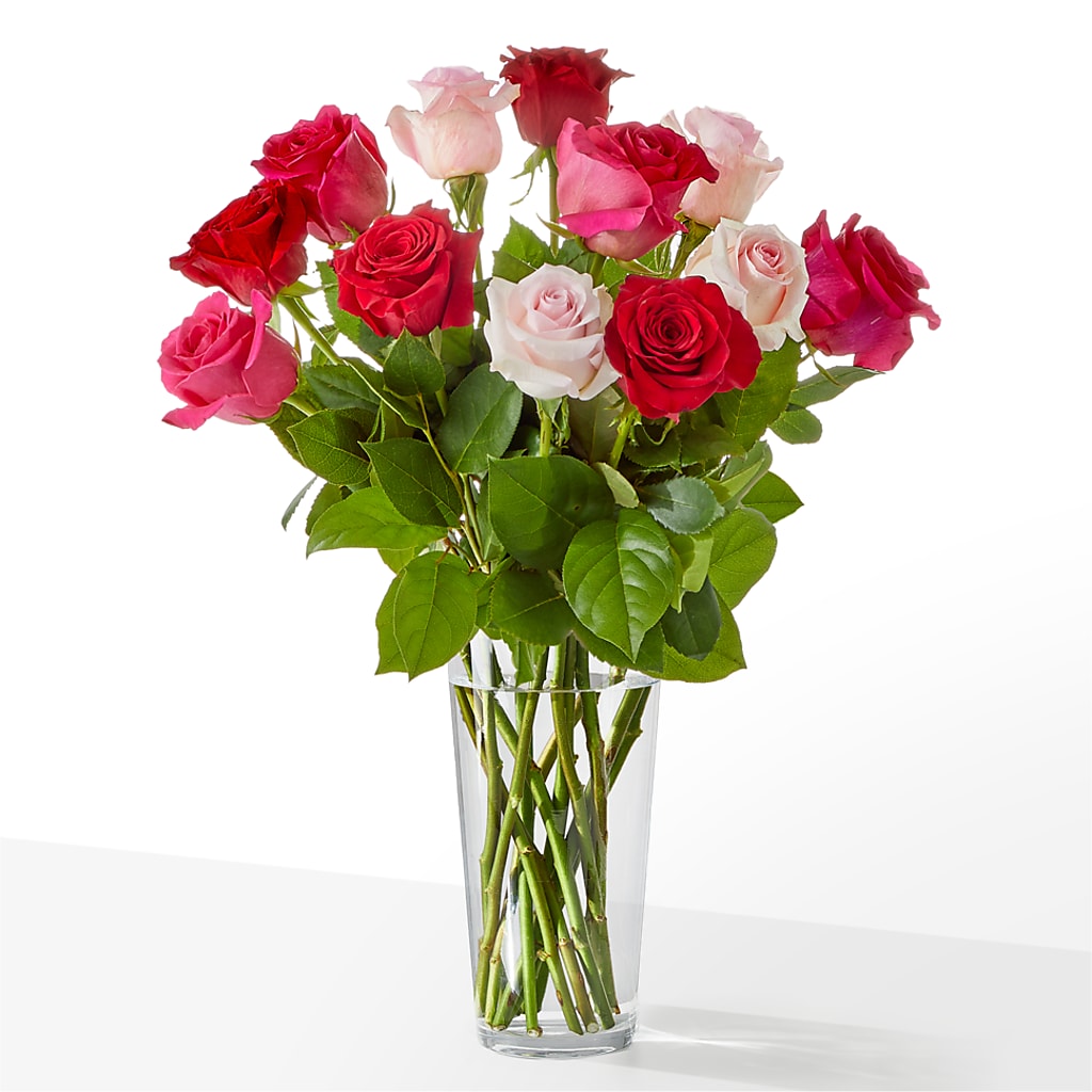 Charming Rose Bouquet – Forget-me-not Florist, Fort Recovery OH