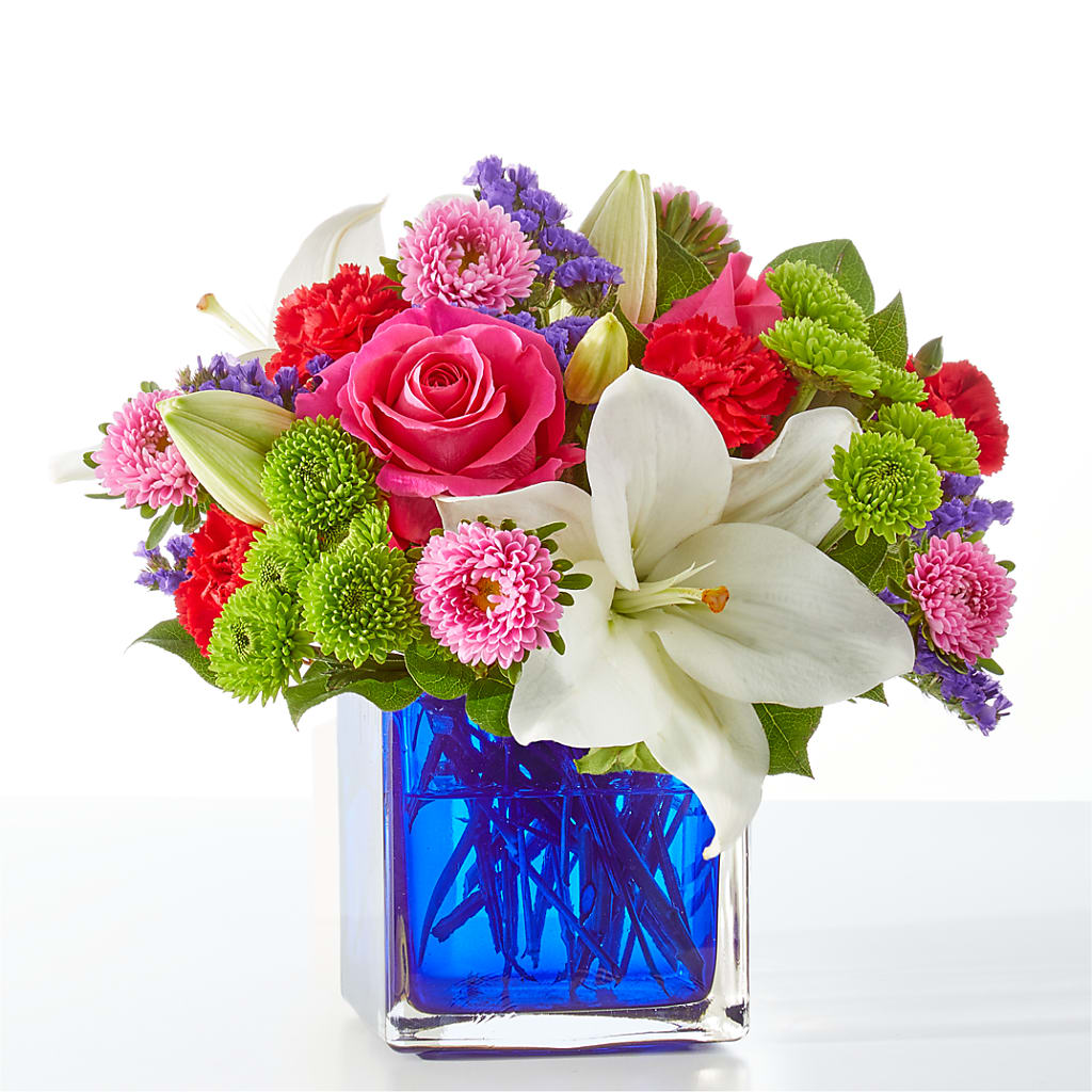 Quality Time Bouquet – Forget-me-not Florist, Fort Recovery OH