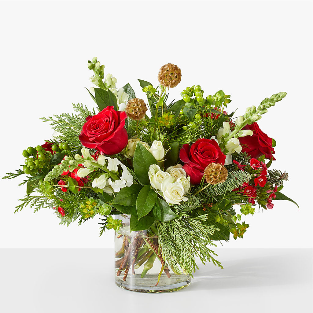 Deck the Halls Bouquet – Forget-me-not Florist, Fort Recovery OH