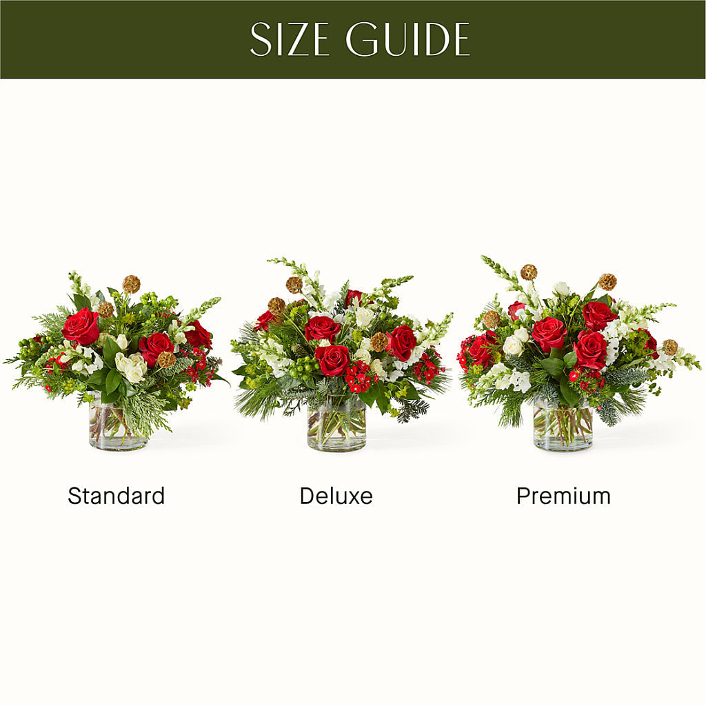 Deck the Halls Bouquet – Forget-me-not Florist, Fort Recovery OH
