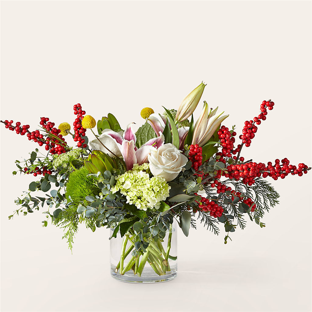Berry & Bright Bouquet – Forget-me-not Florist, Fort Recovery OH