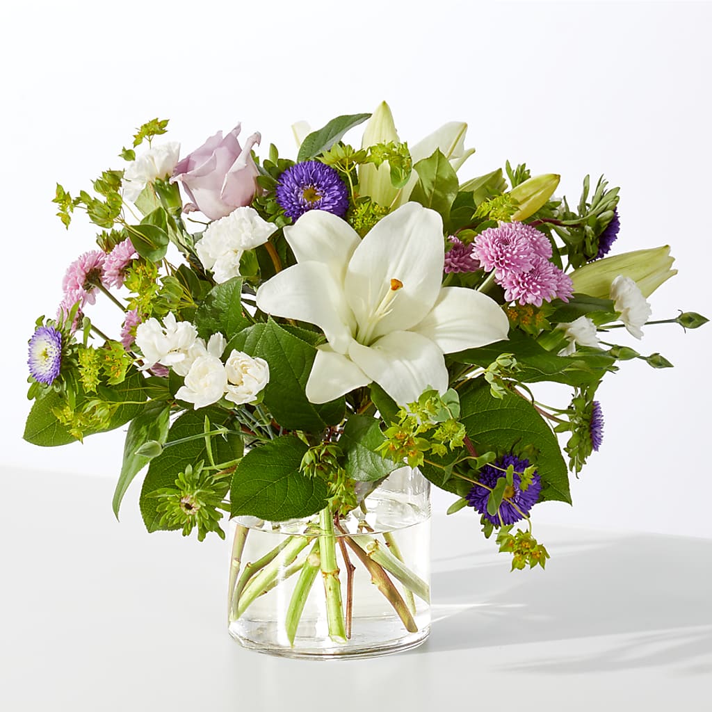 April Showers Bouquet – Forget-me-not Florist, Fort Recovery OH