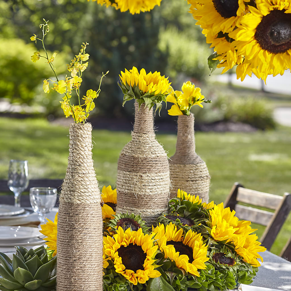 Sublime Garden Centerpiece – Forget-me-not Florist, Fort Recovery OH